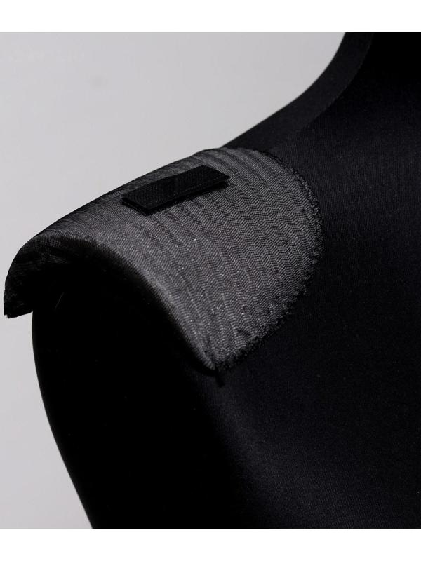 Подплечники втачные, В-14, с липучкой, 10 шт, цвет чёрный