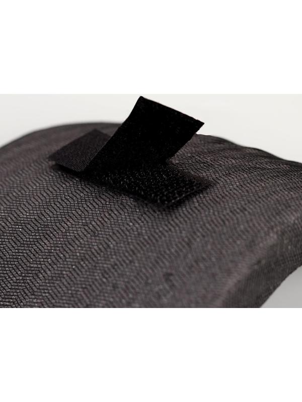 Подплечники втачные, В-14, с липучкой, 10 шт, цвет чёрный