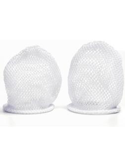 Набор сменных сеточек для ниблера, 2 шт., текстиль, цвет белый