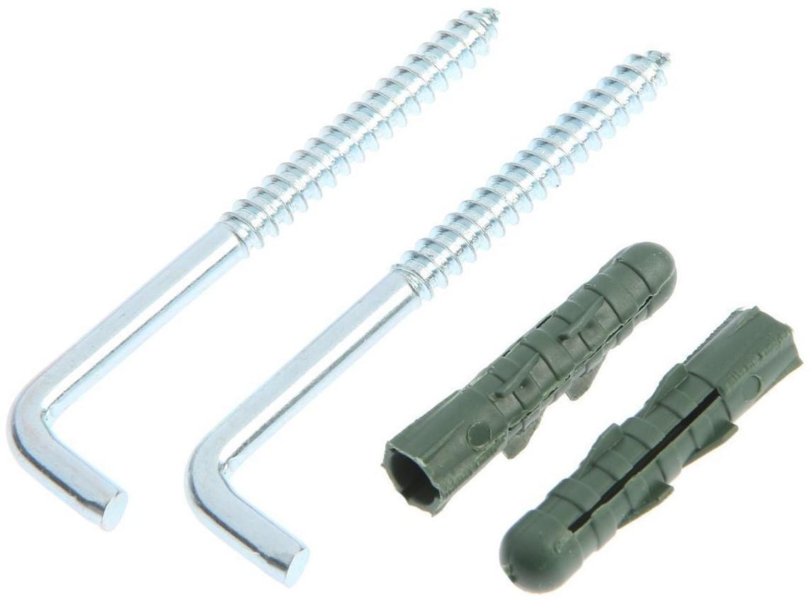 Набор для крепления бойлера и водонагревателя MasterProf, 100 л., шуруп-костыль 8х100, 2 шт.