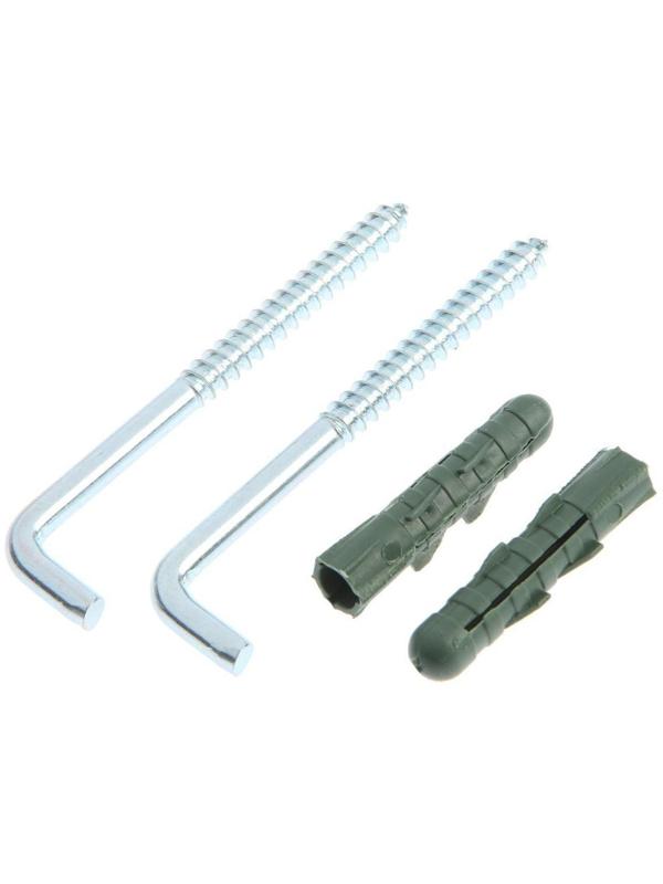 Набор для крепления бойлера и водонагревателя MasterProf, 100 л., шуруп-костыль 8х100, 2 шт.