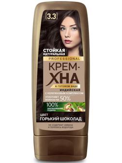 Крем-хна индийская в готовом виде Fitoкосметик Professional, тон горький шоколад, 140 мл