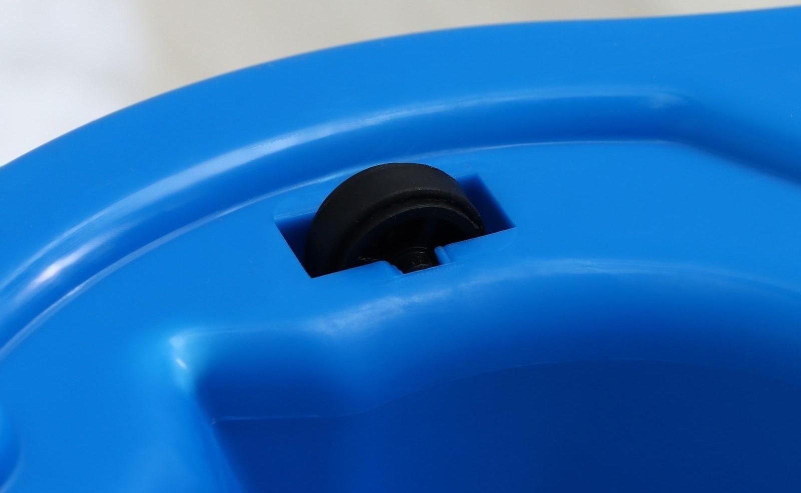 Швабра с отжимом и ведро с металлической центрифугой, 14 л, запасная насадка из микрофибры, цвет МИКС. Разобранный, продаётся кратно боксу