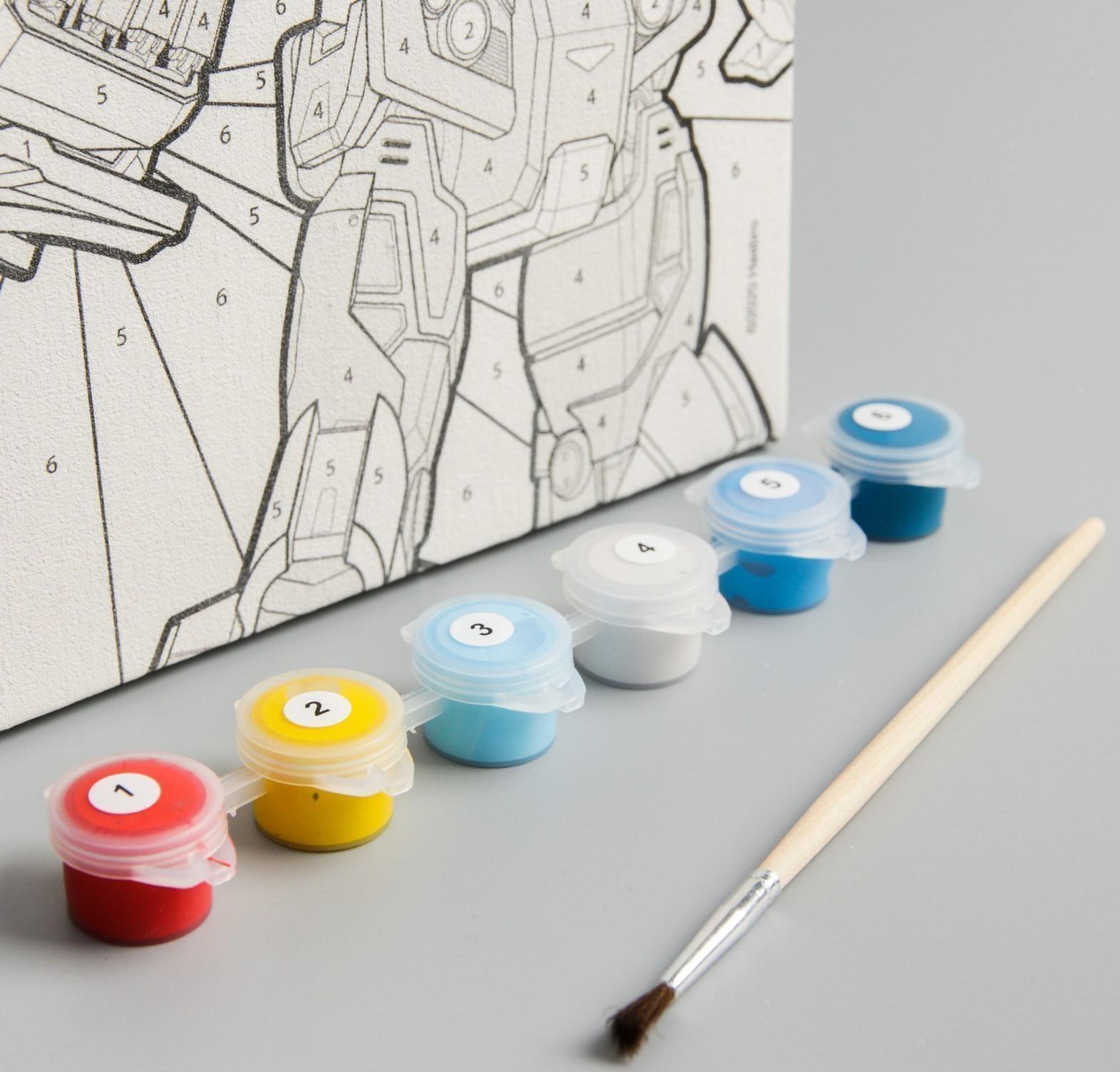 Картина по номерам «Оптимус», Transformers, 21 х 15 см