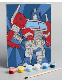 Картина по номерам «Оптимус», Transformers, 21 х 15 см