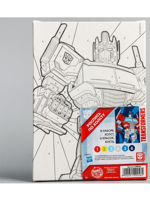 Картина по номерам «Оптимус», Transformers, 21 х 15 см