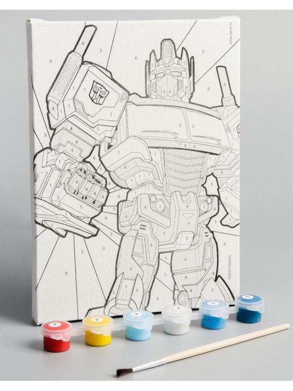 Картина по номерам «Оптимус», Transformers, 21 х 15 см