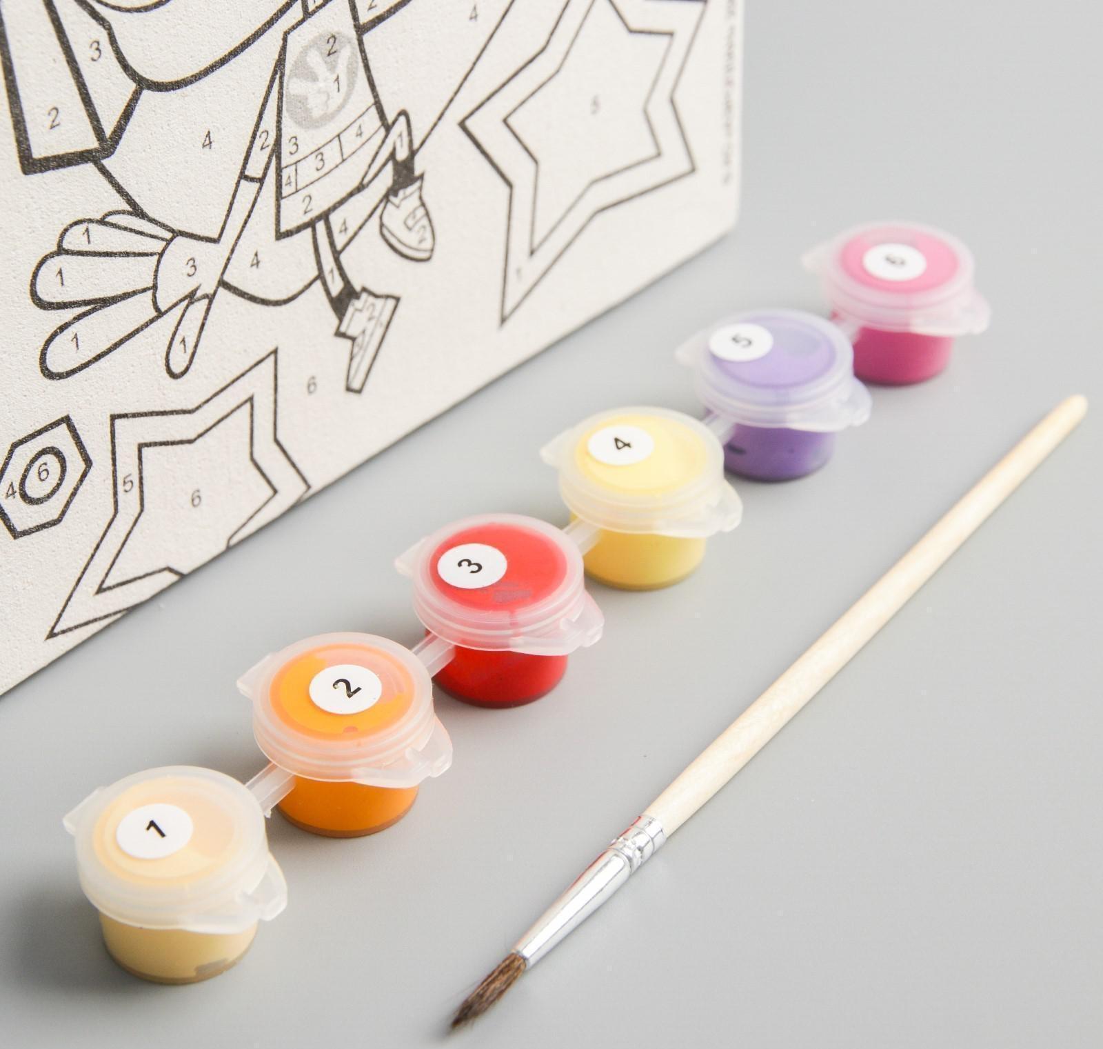 Картина по номерам «Симка», ФИКСИКИ, 21 х 15 см