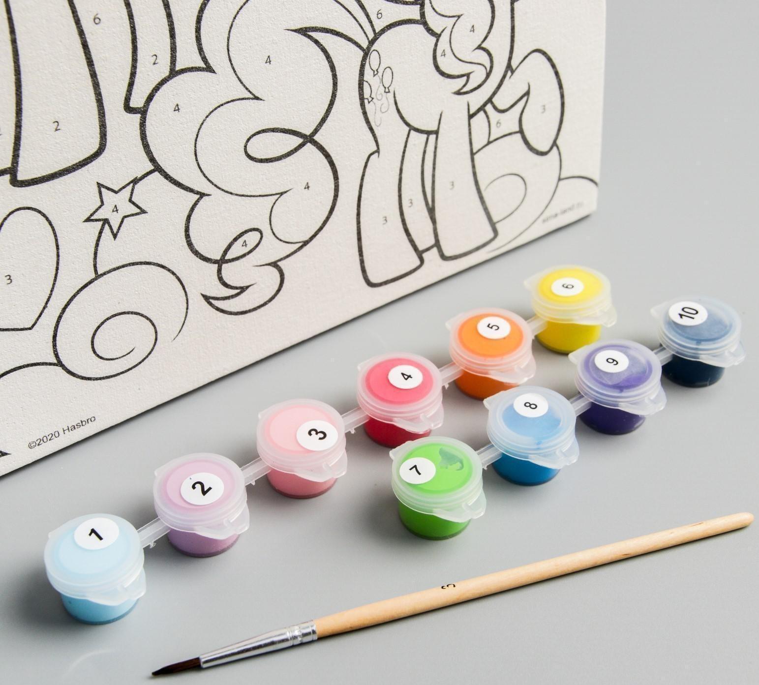 Картина по номерам «Друзья», My Little Pony, 20 х 30 см