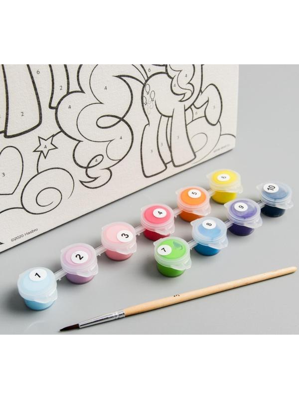 Картина по номерам «Друзья», My Little Pony, 20 х 30 см