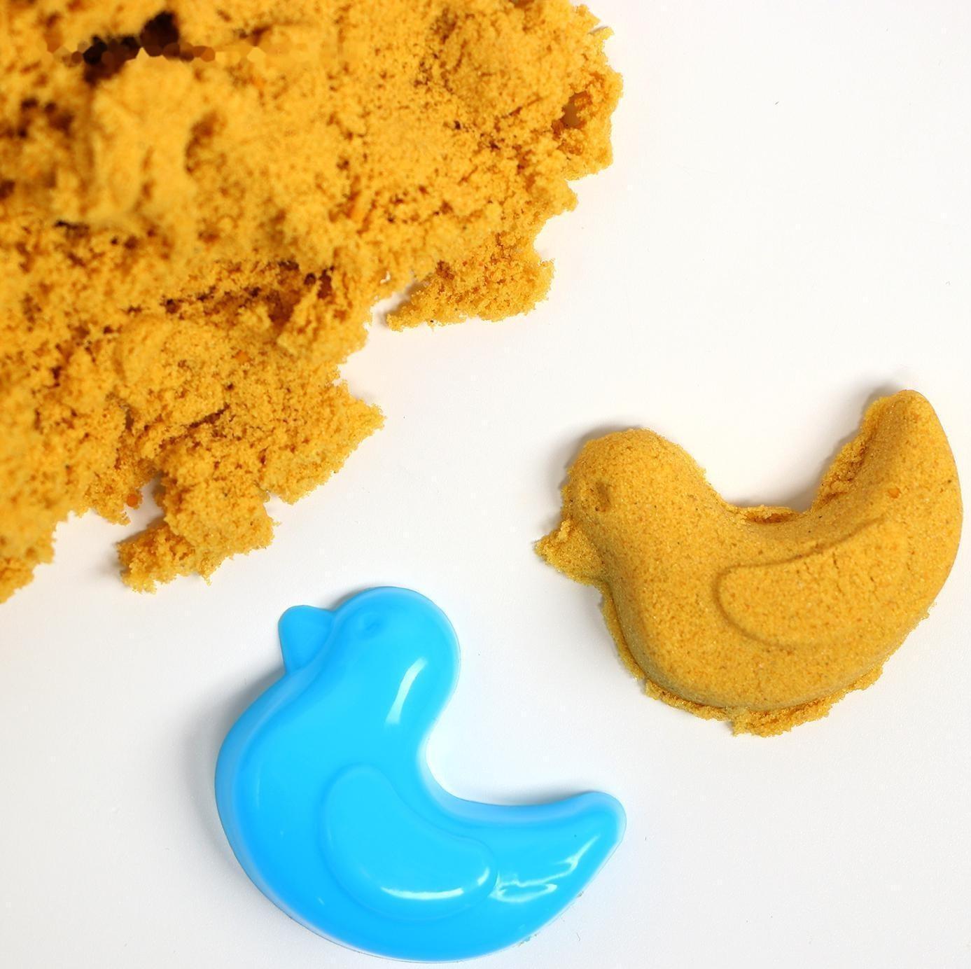 Кинетический песок 0,7 кг, оранжевый