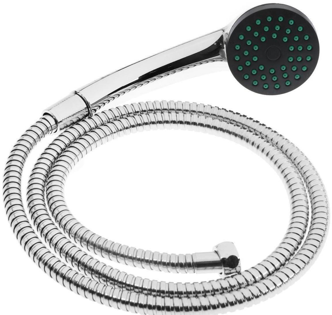Набор для душа ZEIN Z0101, шланг 150 см, гайки металл, лейка 1 режим