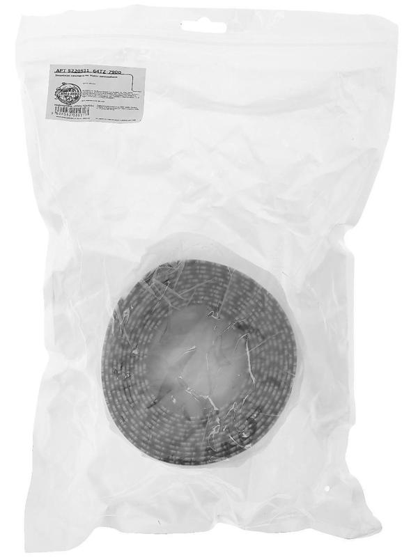 Защитная накладка на порог авто, под карбон, самоклеящаяся, 7х250 см