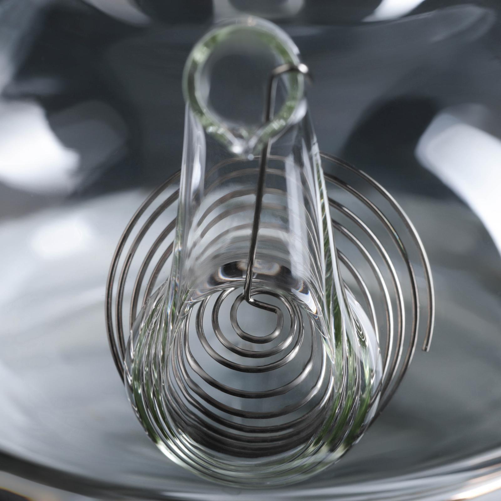 Чайник стеклянный заварочный «Элегия», 600 мл, металлическое сито и подставка для подогрева, цвет серый мрамор