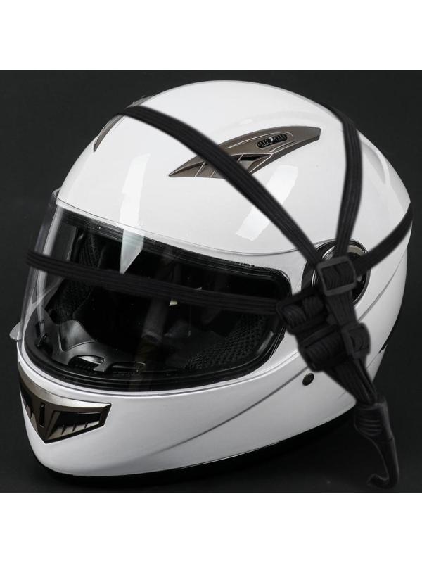 Стяжка для крепления мотошлема, регулируемая 60-90 см