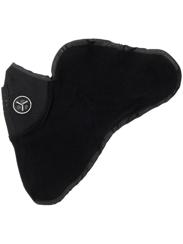 Ветрозащитная маска под шлем с клапаном, размер универсальный, чёрный