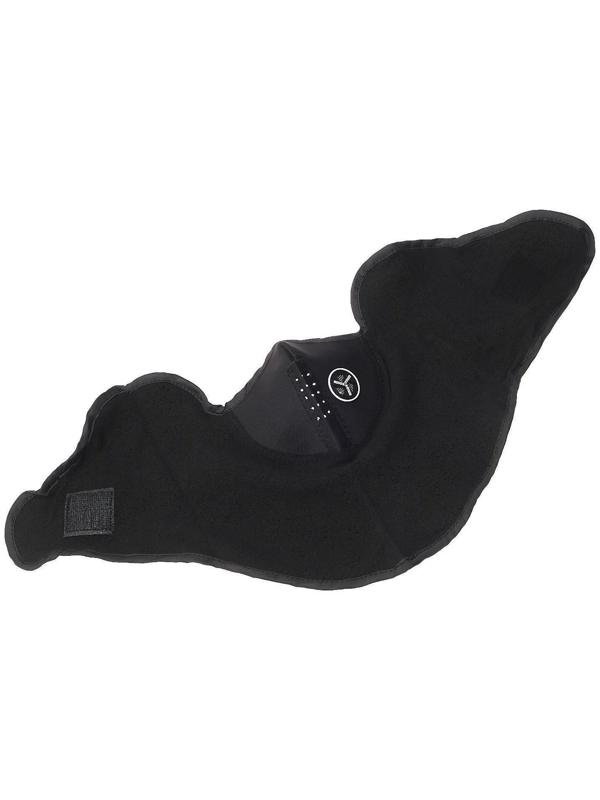 Ветрозащитная маска под шлем с клапаном, размер универсальный, чёрный