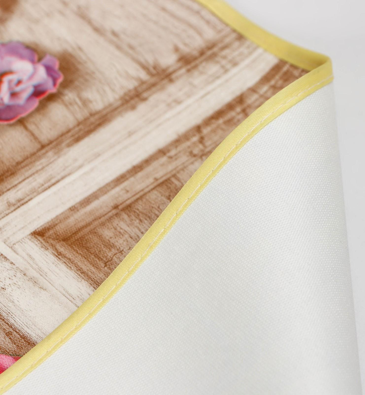 Скатерть на тканой основе с бейкой «Кармен», 135×110 см