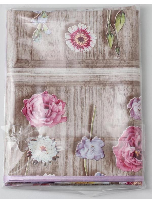 Скатерть на тканой основе с бейкой «Кармен», 135×110 см