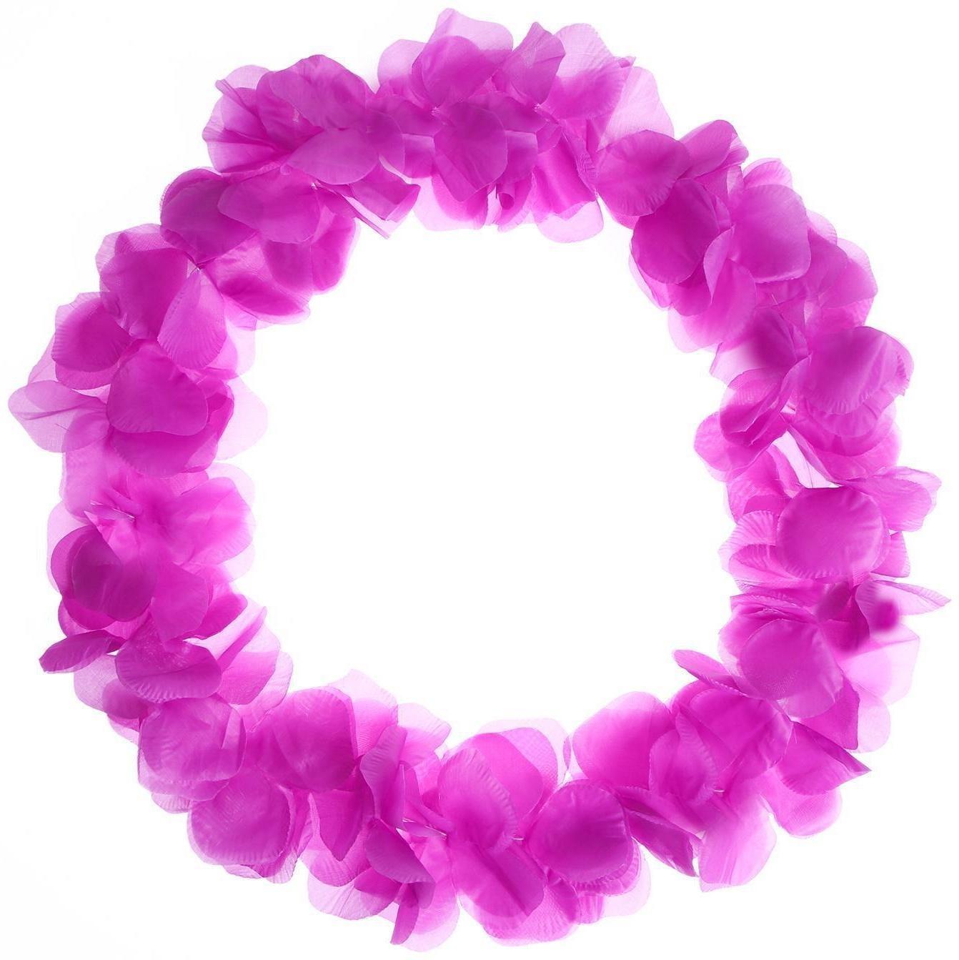 Гавайское ожерелье «Лепестки», цвета МИКС