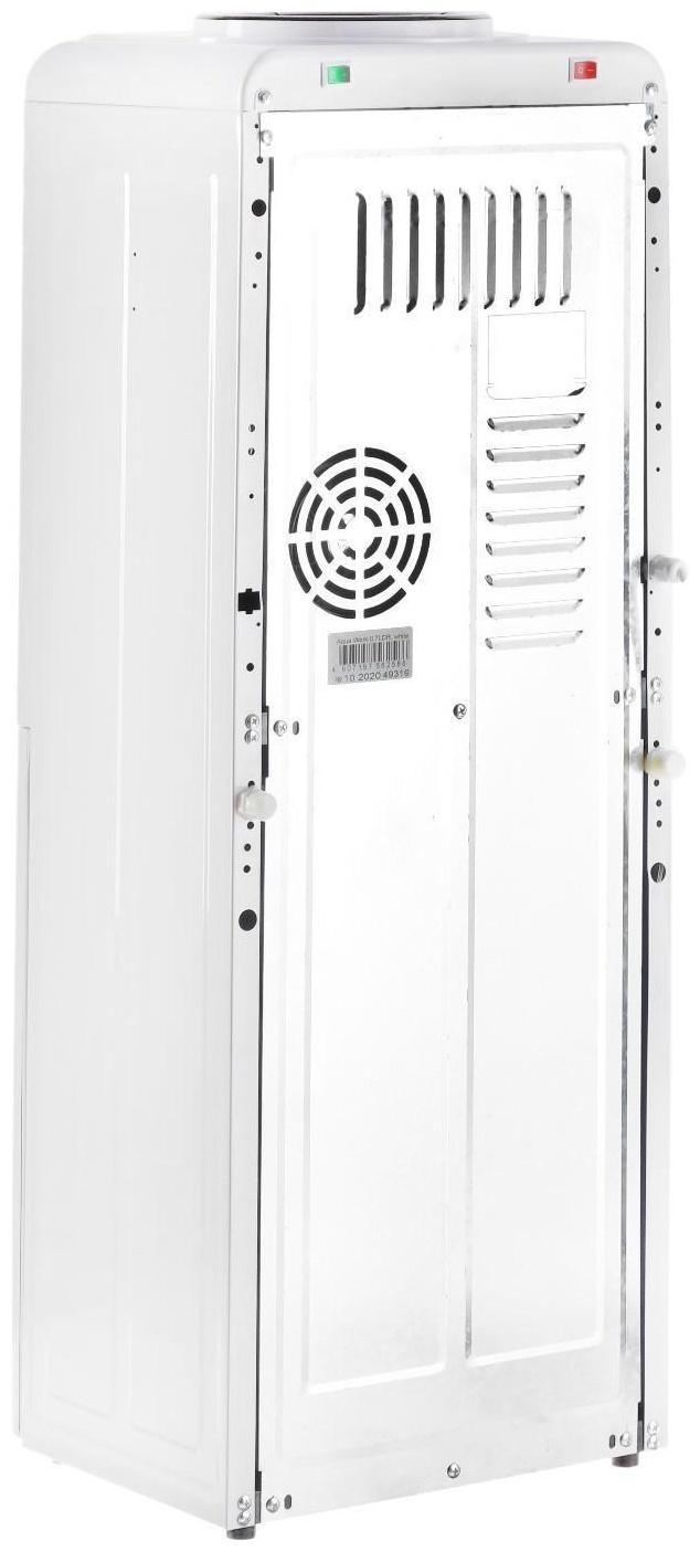 Кулер для воды AquaWork AW 0.7LDR, нагрев и охлаждение, 700/70 Вт, белый с черным
