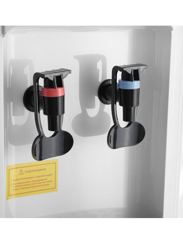 Кулер для воды AquaWork AW 0.7LDR, нагрев и охлаждение, 700/70 Вт, белый с черным