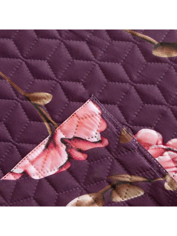 Покрывало евро макси Экономь и Я «Цветы» 240х210±5см