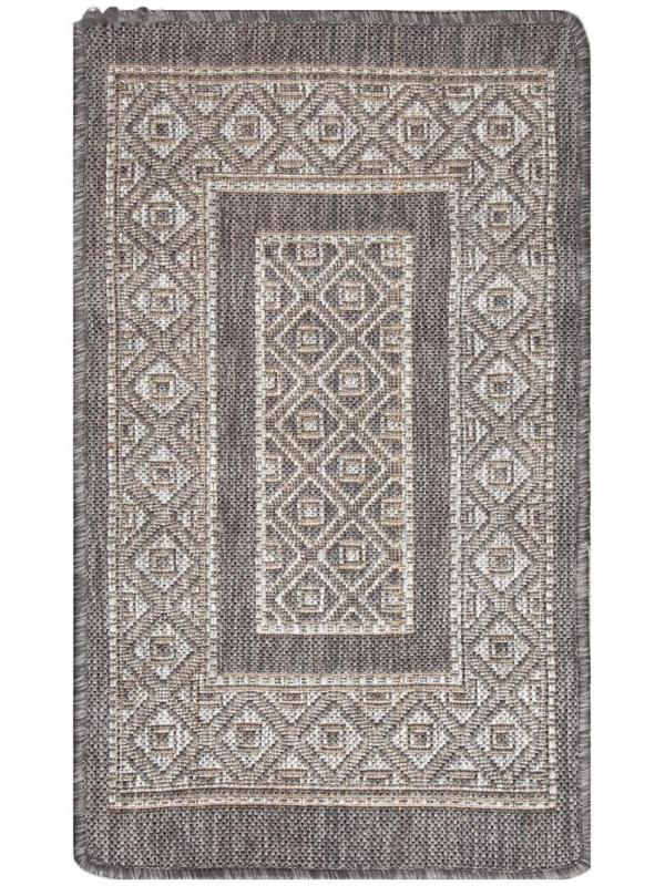 Ковер Эко-люкс прямоугольный 50*80 см, 7903/37, ПП 100%, джут