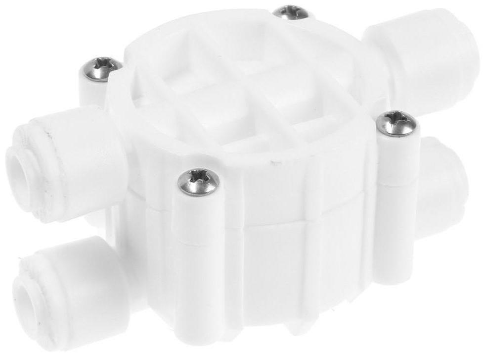 Клапан для обратного осмоса ITA F9062, 4-х ходовой, с фитингами 1/4