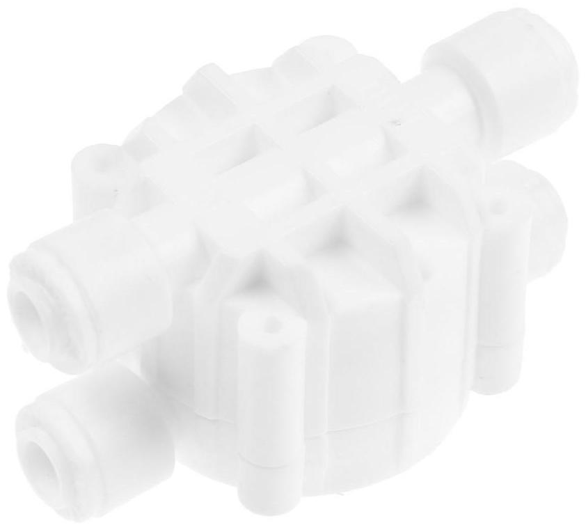 Клапан для обратного осмоса ITA F9062, 4-х ходовой, с фитингами 1/4