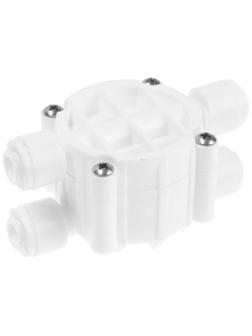 Клапан для обратного осмоса ITA F9062, 4-х ходовой, с фитингами 1/4