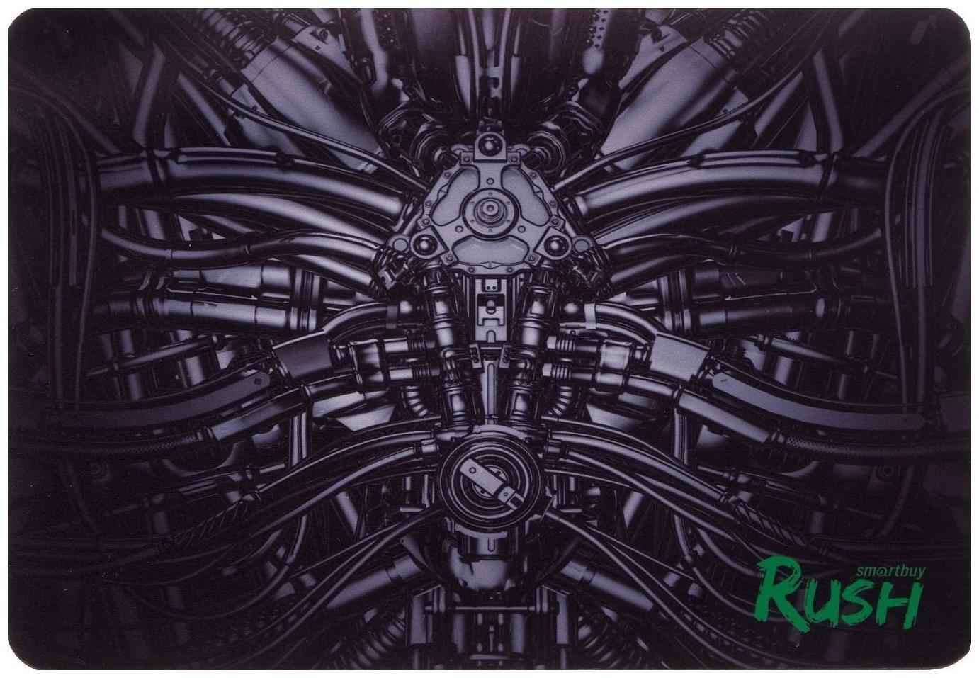 Игровой набор Smartbuy RUSH Kraken 4 в 1, клавиатура+мышь+гарнитура+ковер, проводной, 6400 d