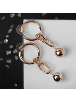 Серьги металл 