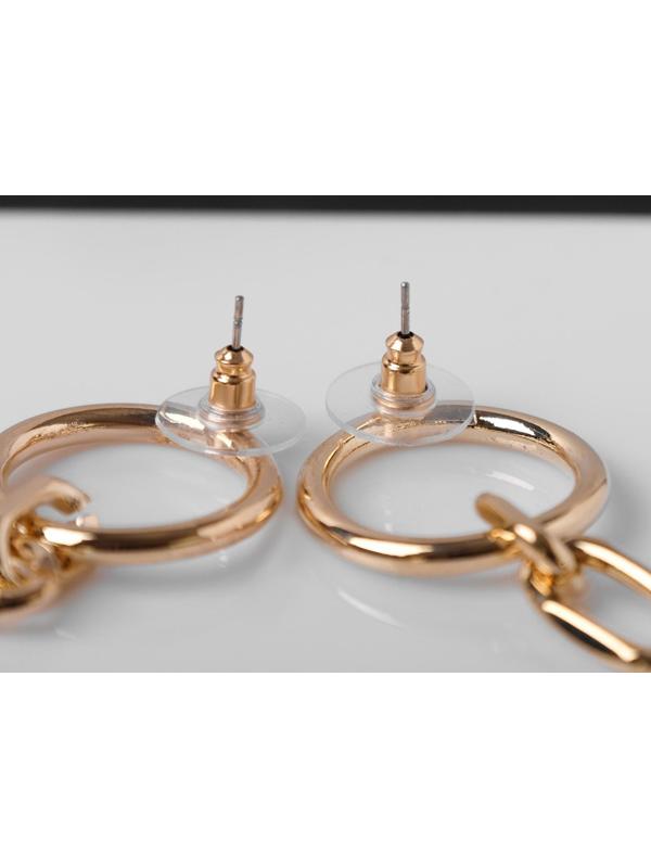 Серьги металл 