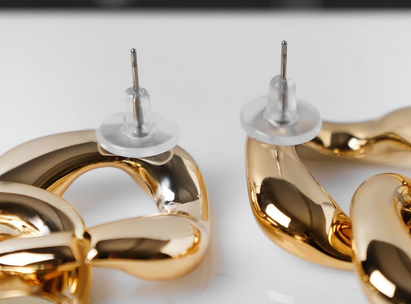 Серьги металл 