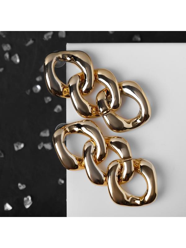 Серьги металл 