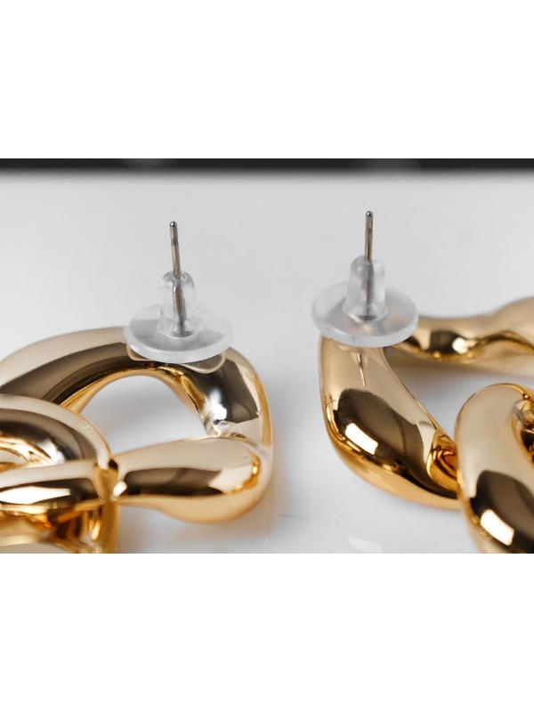 Серьги металл 