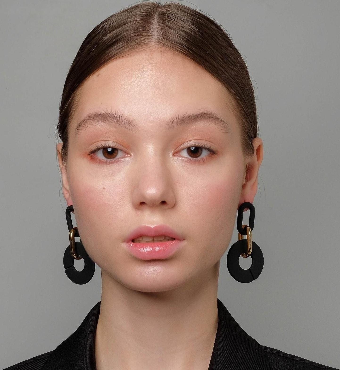 Серьги металл 