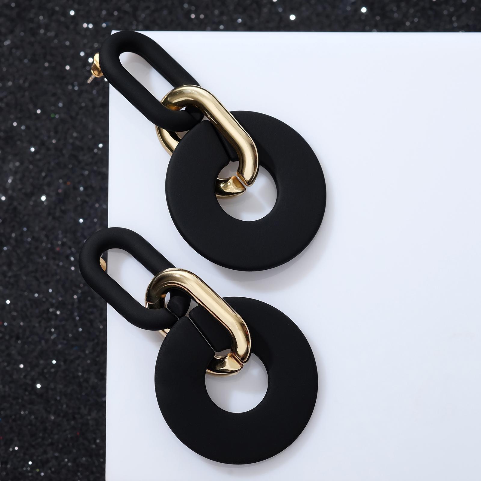 Серьги металл 