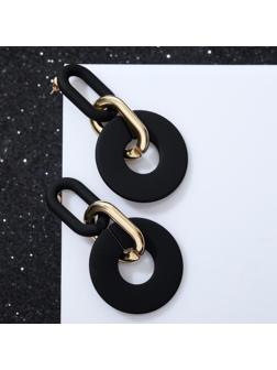 Серьги металл 