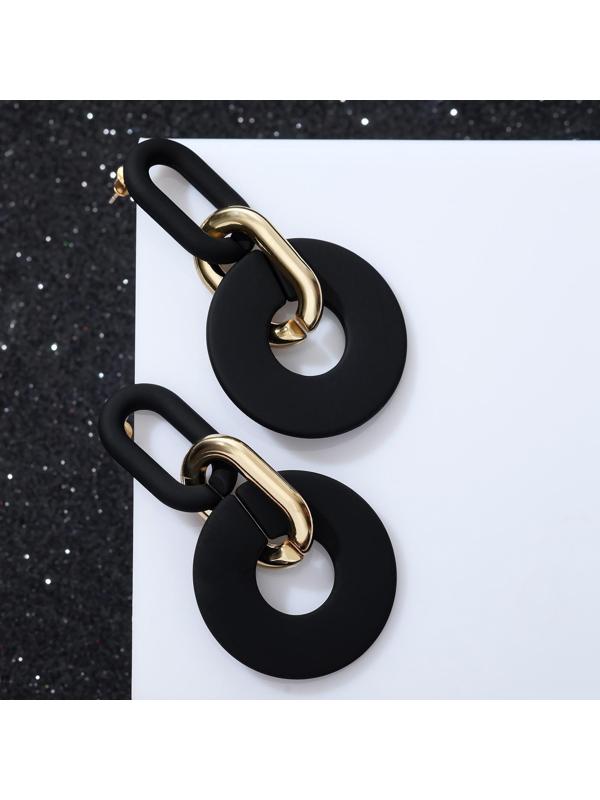 Серьги металл 