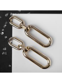 Серьги металл 