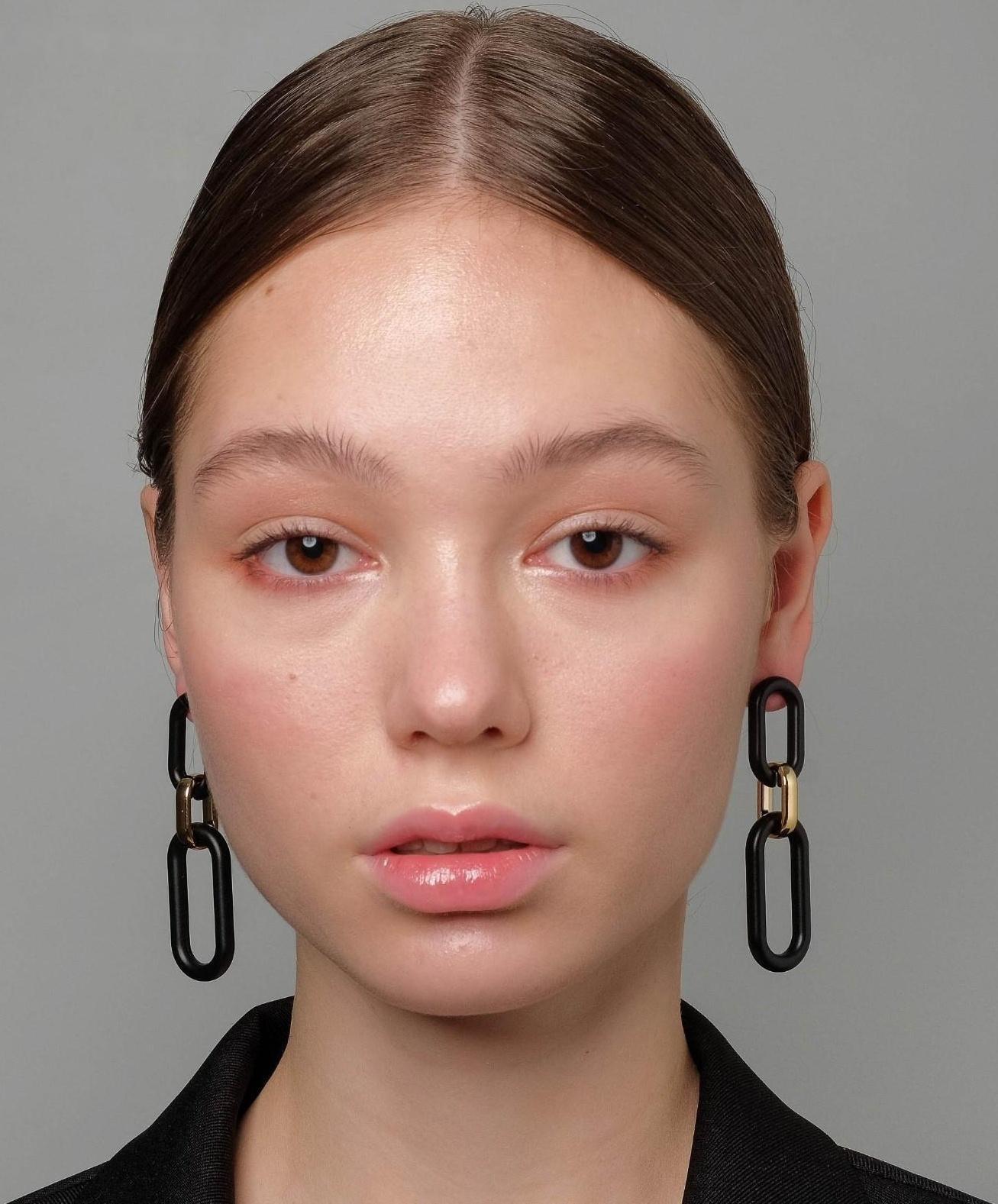 Серьги металл 