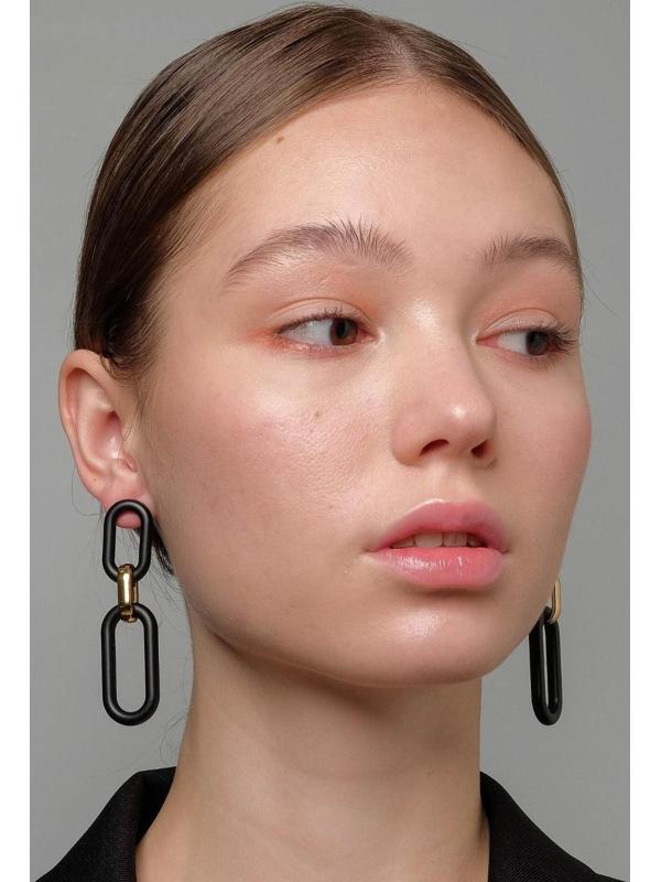 Серьги металл 