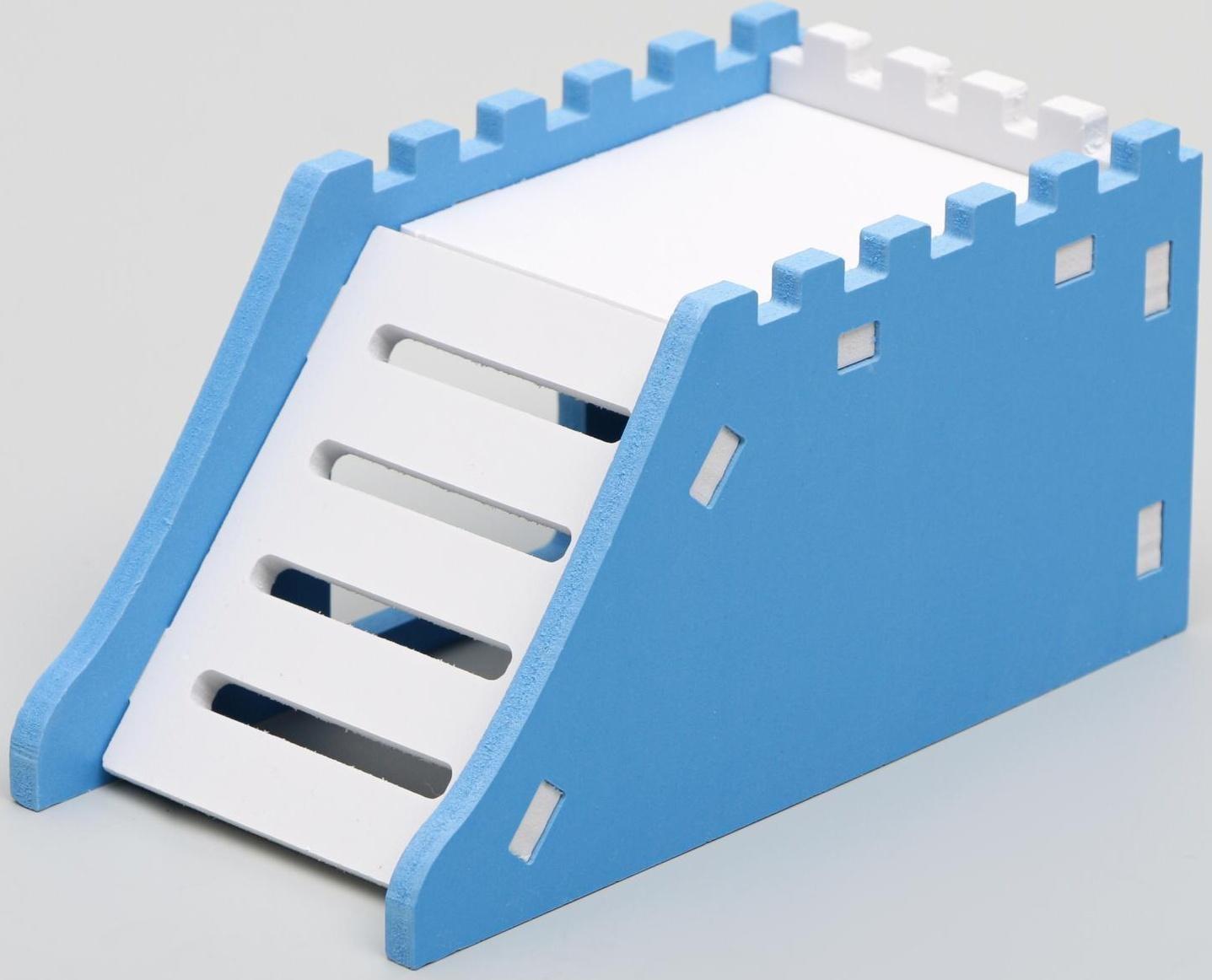 Домик для грызунов трапеция, 14,5 х 7 х 7 см, микс цветов