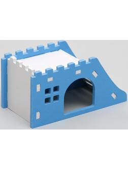 Домик для грызунов трапеция, 14,5 х 7 х 7 см, микс цветов