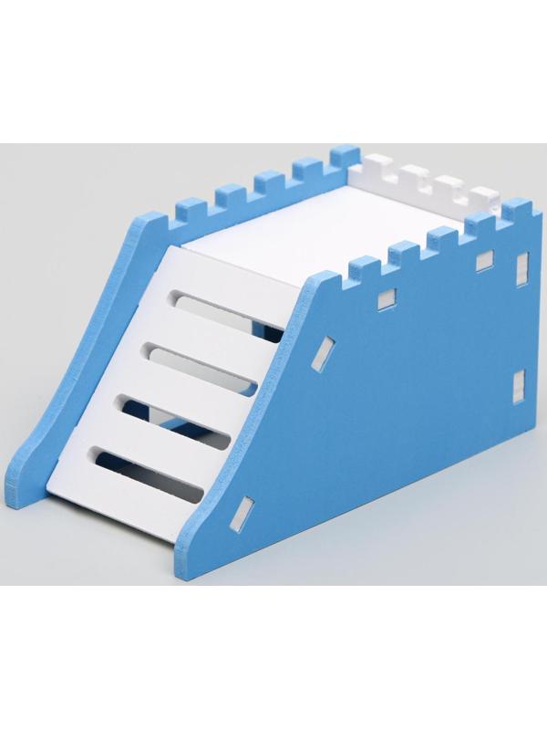 Домик для грызунов трапеция, 14,5 х 7 х 7 см, микс цветов