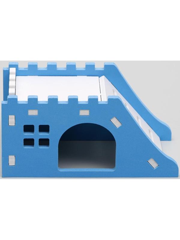 Домик для грызунов трапеция, 14,5 х 7 х 7 см, микс цветов