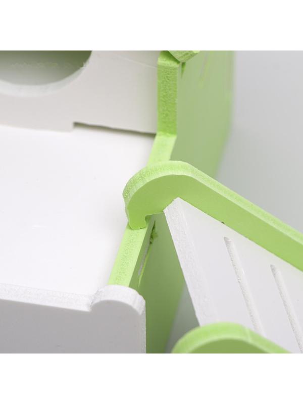 Домик для грызунов двухэтажный с лесенкой, 15 х 9,5 х 13,5 см, микс цветов