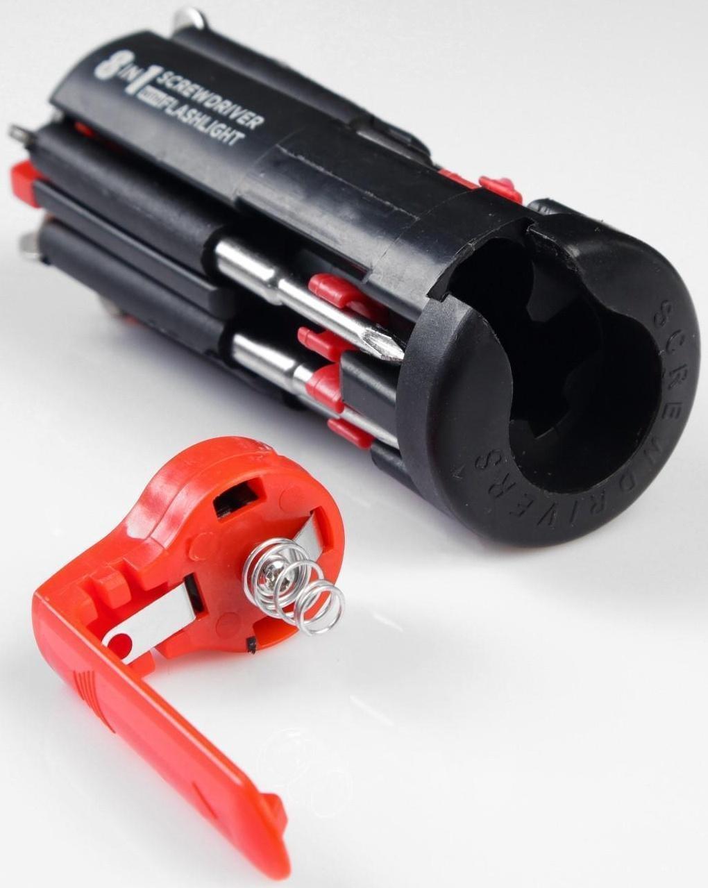 Фонарь многофункциональный, мультитул 8 в 1 